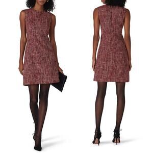 Adam Lippes x RTR Red Tweed Sheath - Size 10
